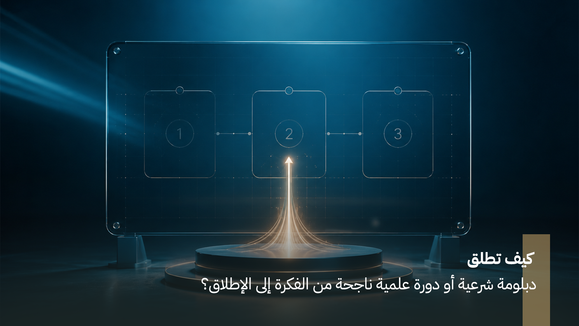 كيف تطلق دبلومة شرعية أو دورة علمية ناجحة من الفكرة إلى الإطلاق؟